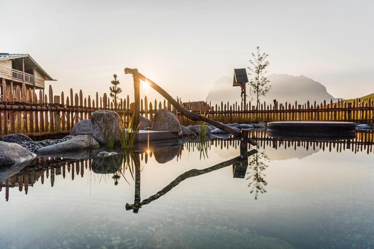 Hotel Goldknopf Alpe Di Siusi Eksteriør billede