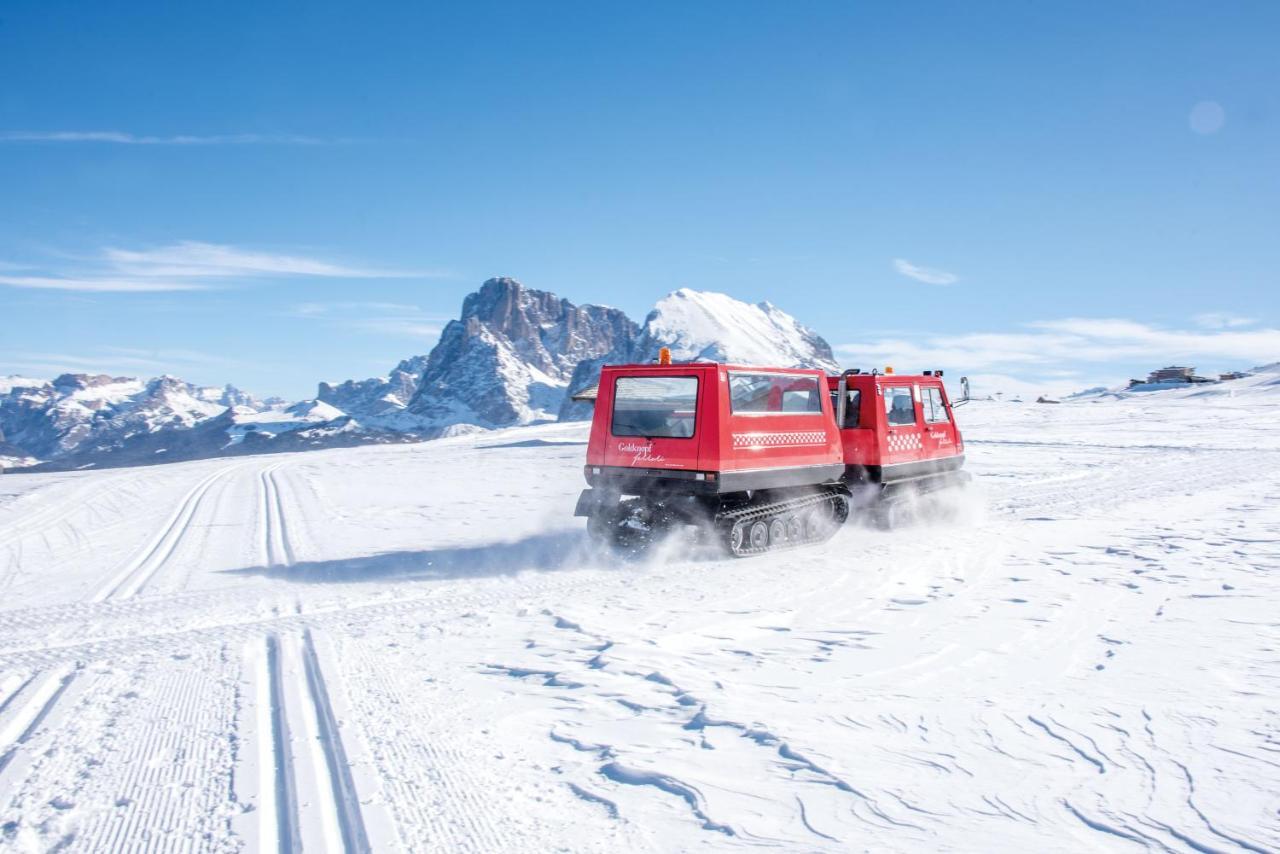 Hotel Goldknopf Alpe Di Siusi Eksteriør billede